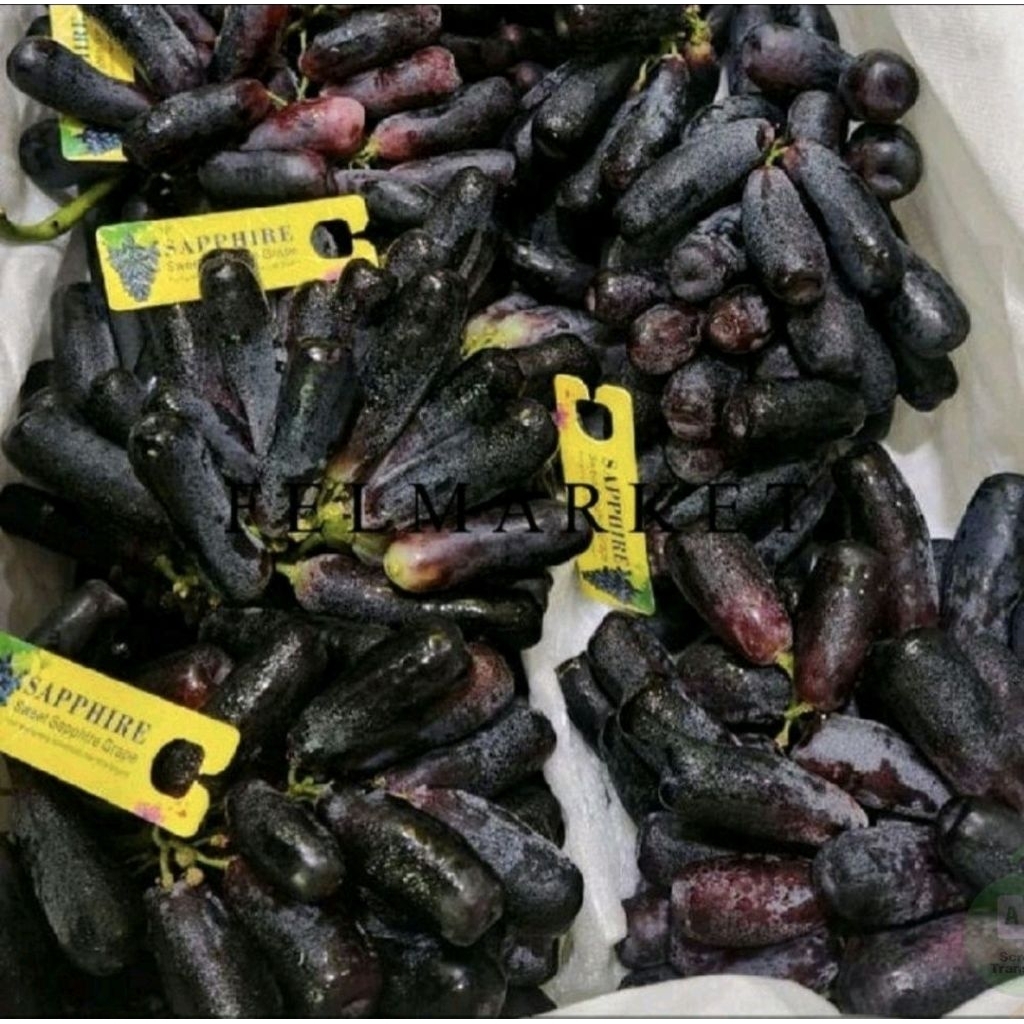 Buah Anggur Moondrop / Buah Anggur Jari Import /1 Kg