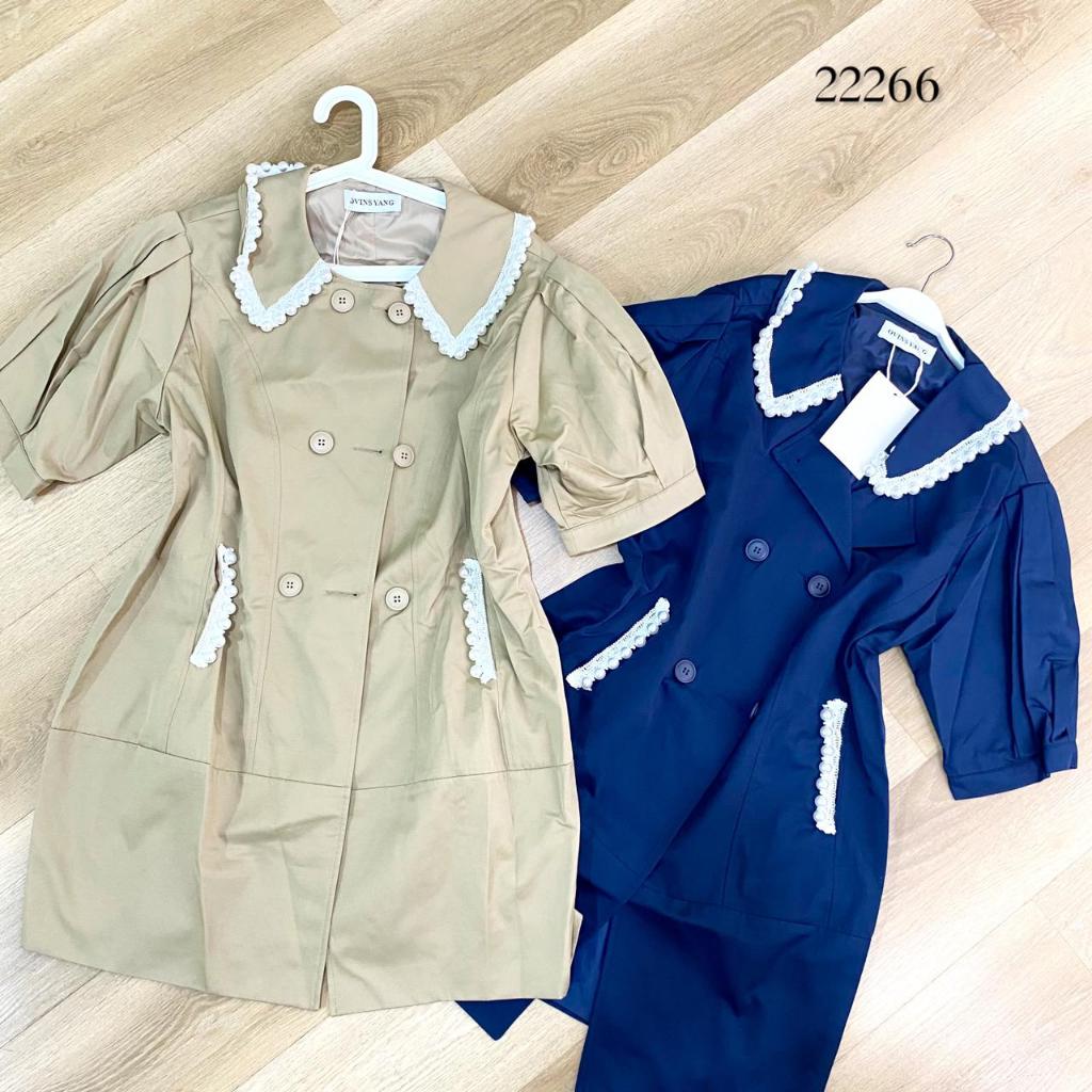 522282 - 22266 LONG OUTER KOREA OVINS YANG VARIASI RENDA MIX PEARL PREMIUM LONG OUTER KOREA WANITA J