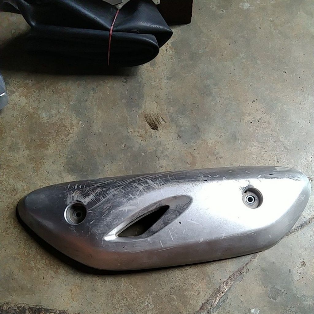 Cover Tutup Knalpot Ori copotan Honda Scoopy mulai 2021