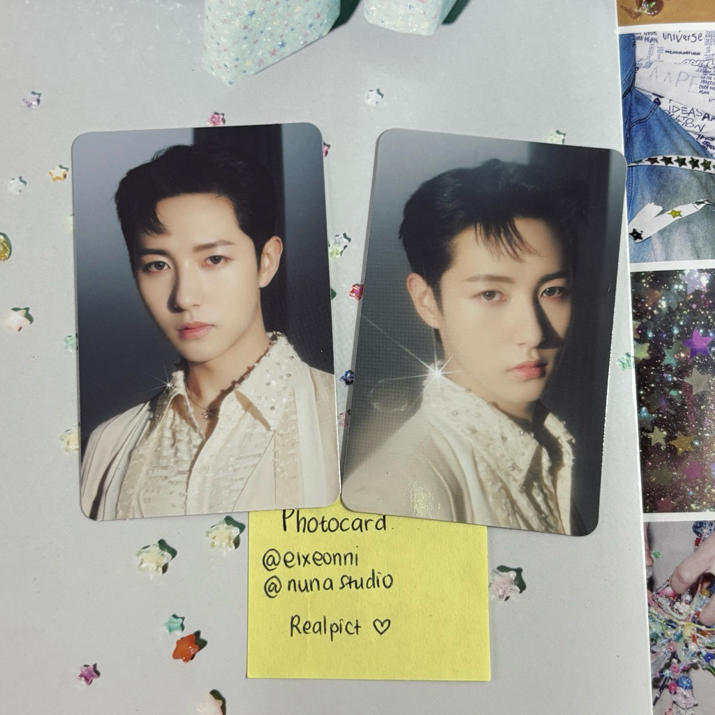 PHOTOCARD RENJUN TDS 2 PC FORTUNE CARD NCT DREAM OFFICIAL