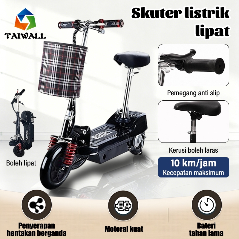 Skuter Elektrik Lipat / Skuter Listrik Mini / Foldable Smart Balance Wheel Hoverboard / Lipat Skuter
