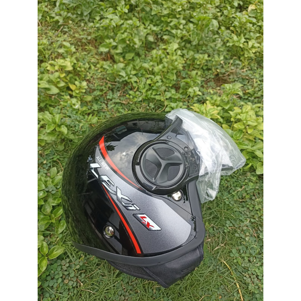 Helm Bogo YAMAHA LEXI hitam ORIGINAL 100% SNI