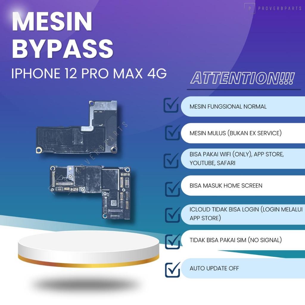 MESIN BYPASS IPHONE 12 PRO MAX