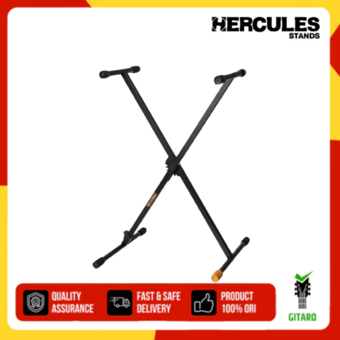 Stand Keyboard Hercules KS100B Kaki Keyboard Organ Stand Piano Hercules KS 100B