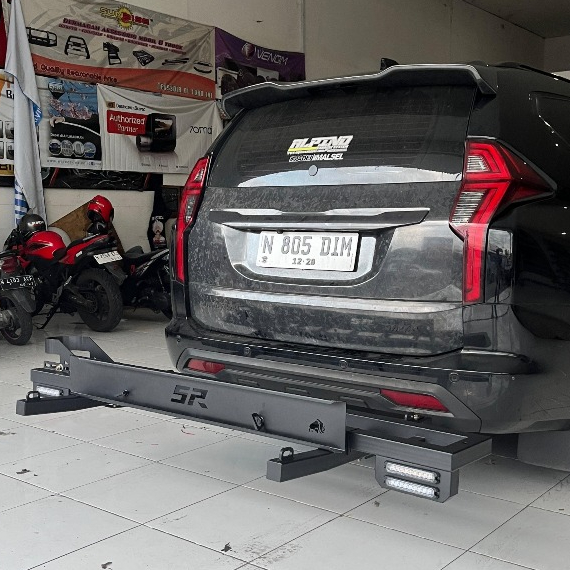 BUMPER TOWING ANHANG LEBAR 180CM UNTUK MUAT MOTOR ALL NEW RUSH/ TERIOS INNOVA REBORN VENTURER ALL NE
