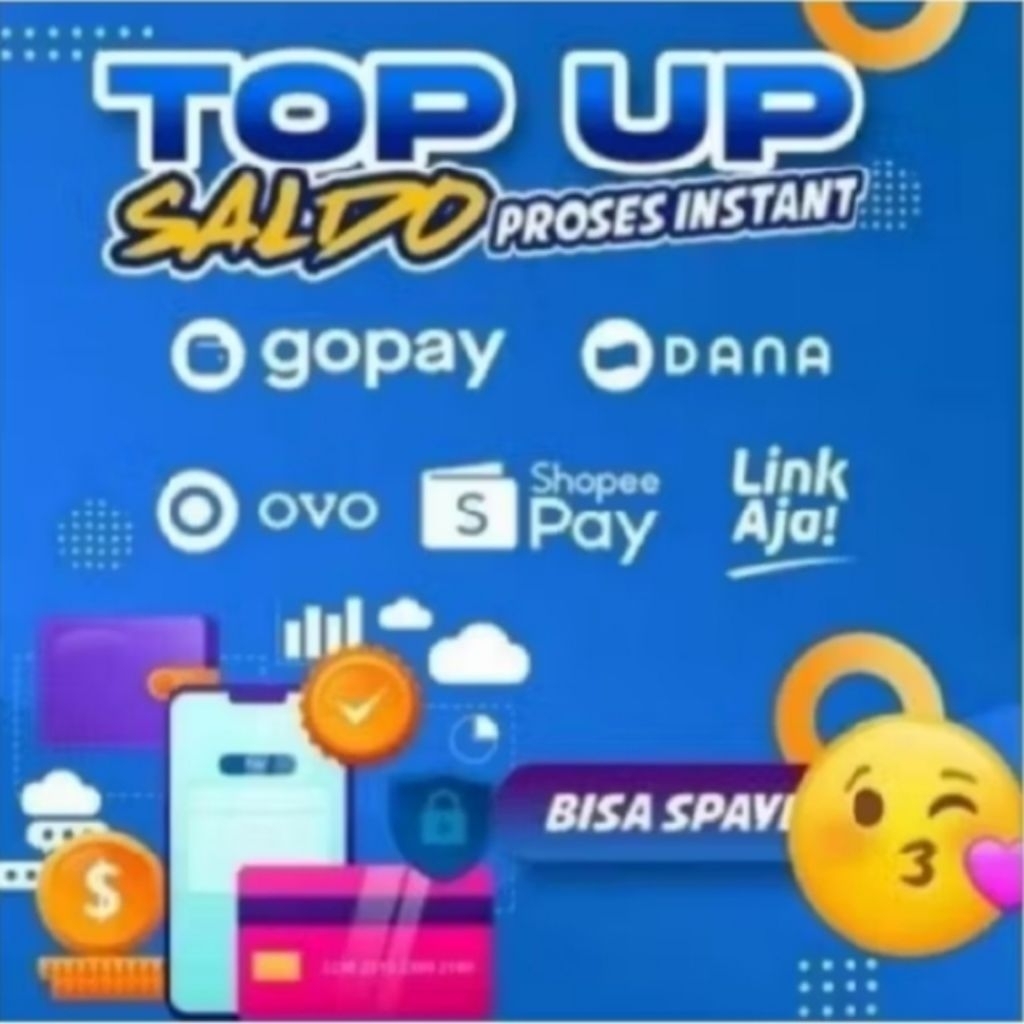 DANA Digital Top Up & Isi Saldo Dompet Elektronik 24 jam