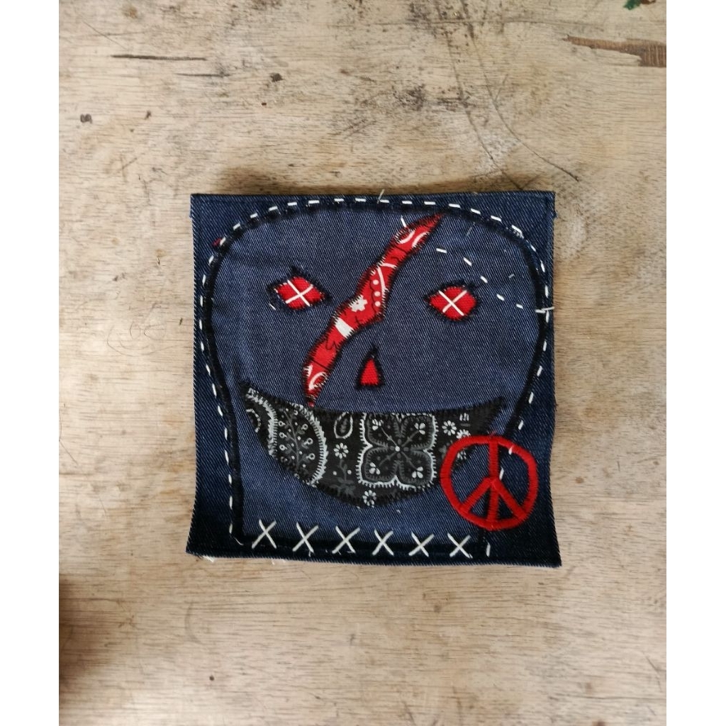 patch sashiko boro denim