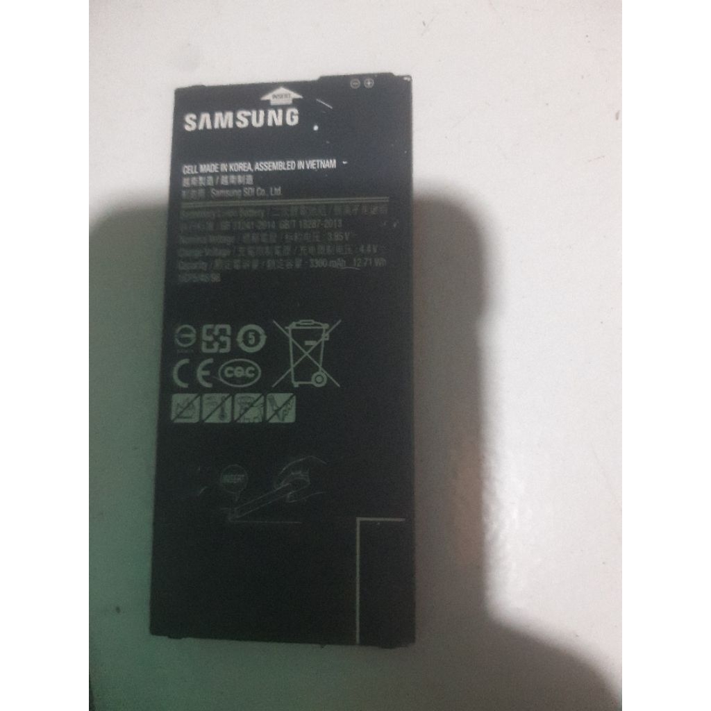 batre samsung j4 plus j6 plus j7 prime copotan