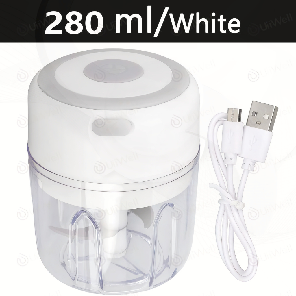 Homecart Mini Chopper Blender Manual Alat Gilingan Penghalus Bumbu dan Daging Tarik Tanpa Listrik