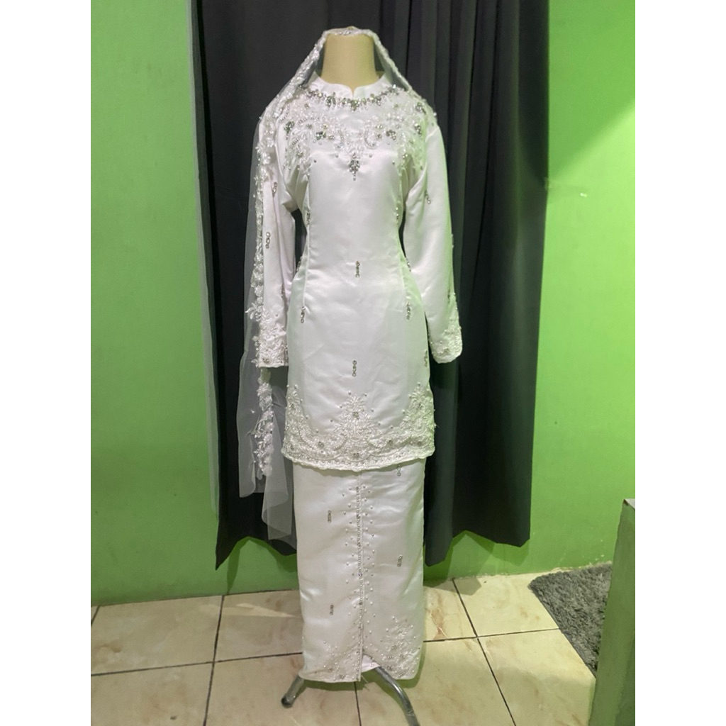 gaun pengantin malaysia melayu gaun akad gaun walimah wedding dress