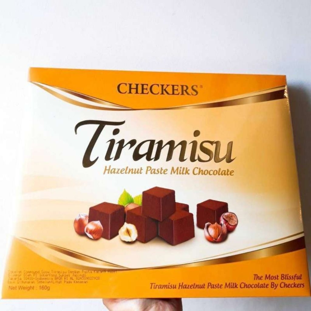 Cokelat Tiramisu Checkers 160 gr