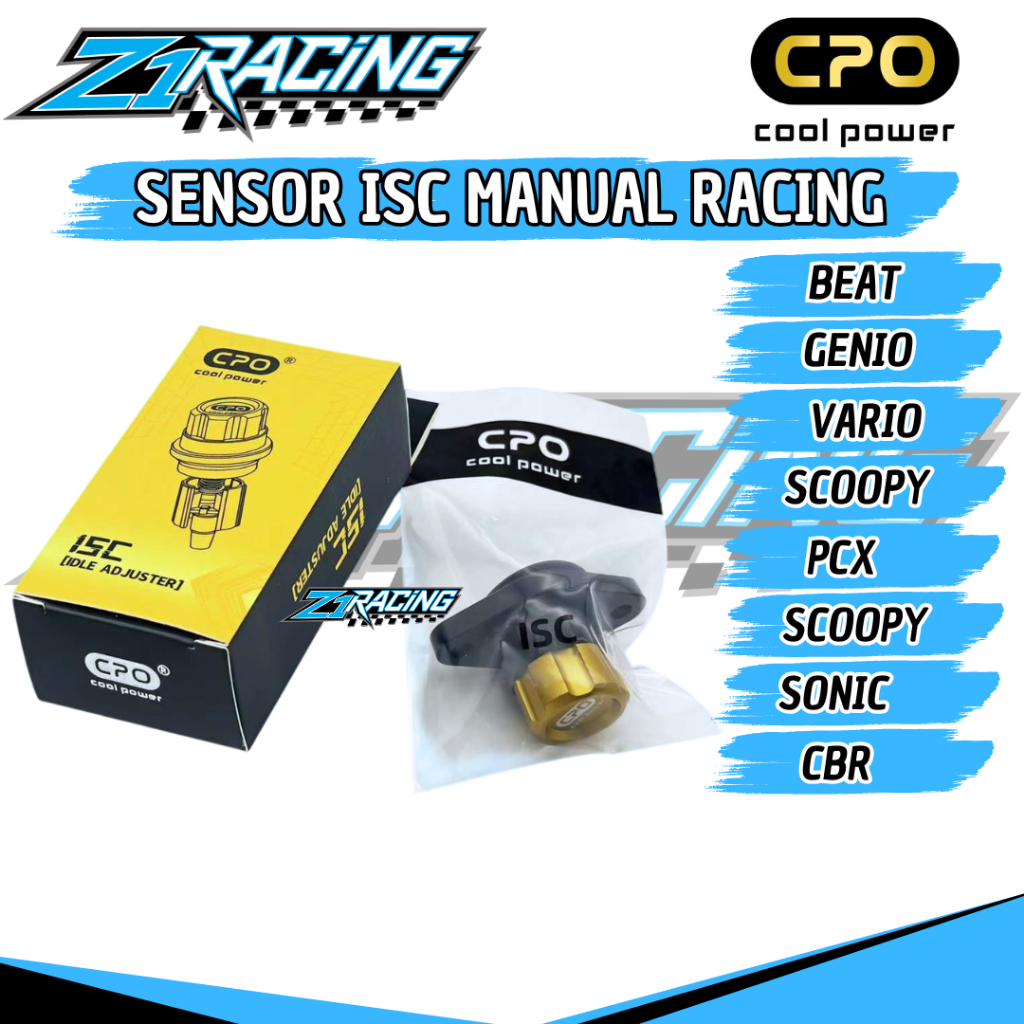 ISC IDLE Screw Sensor Control CPO Setelan Langsam Manual Beat Fi ESP Vario 125 150 PCX GTR Sonic CBR