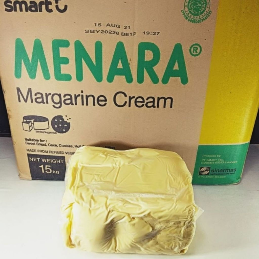 Mentega Margarin Menara REPACK 1KG, 500gr Mentega Margarine Menara REPACK 1KG, 500gr