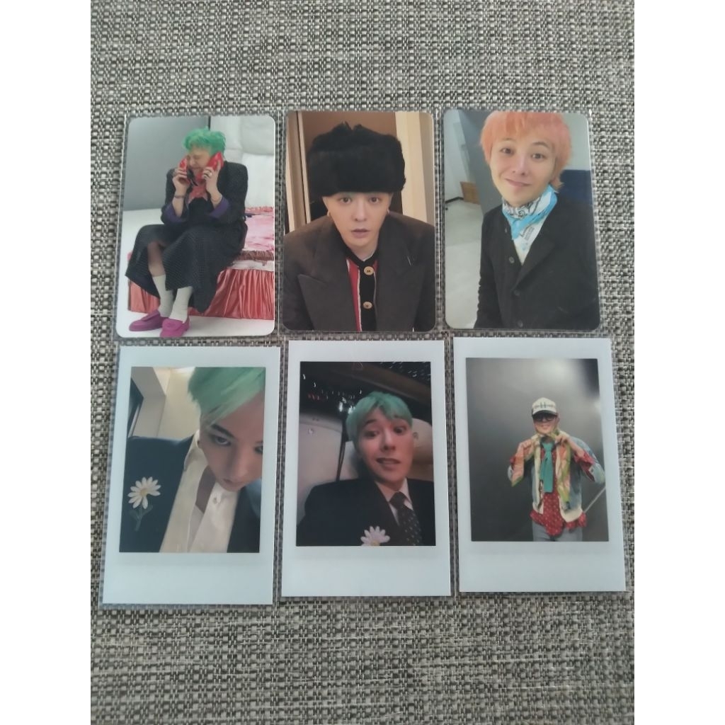 [OFFICIAL] G-DRAGON PHOTOCARD UBERMENSCH