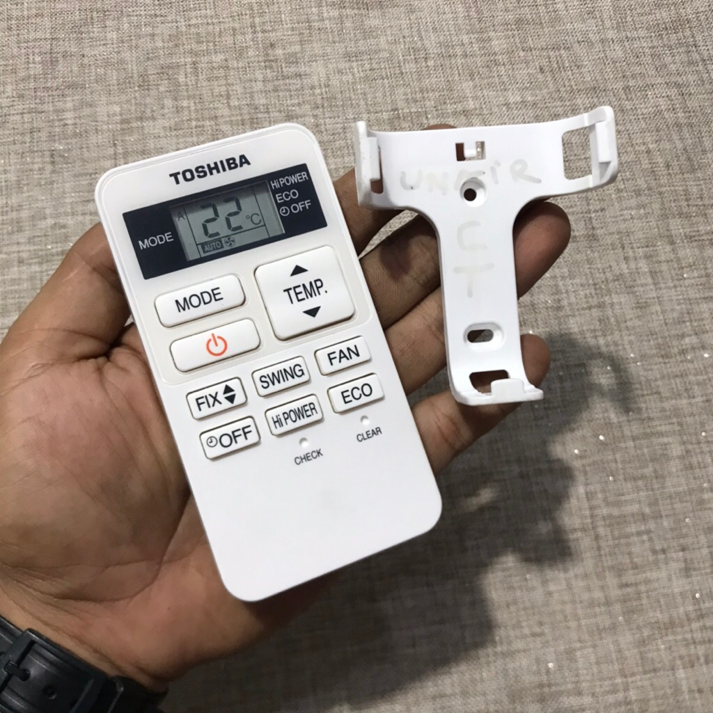 Remot Remote Ac Toshiba Original second mulus normal
