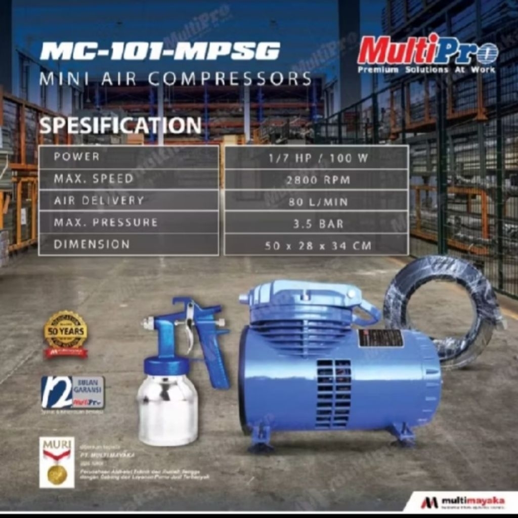 Multipro mc 101 mini kompresor