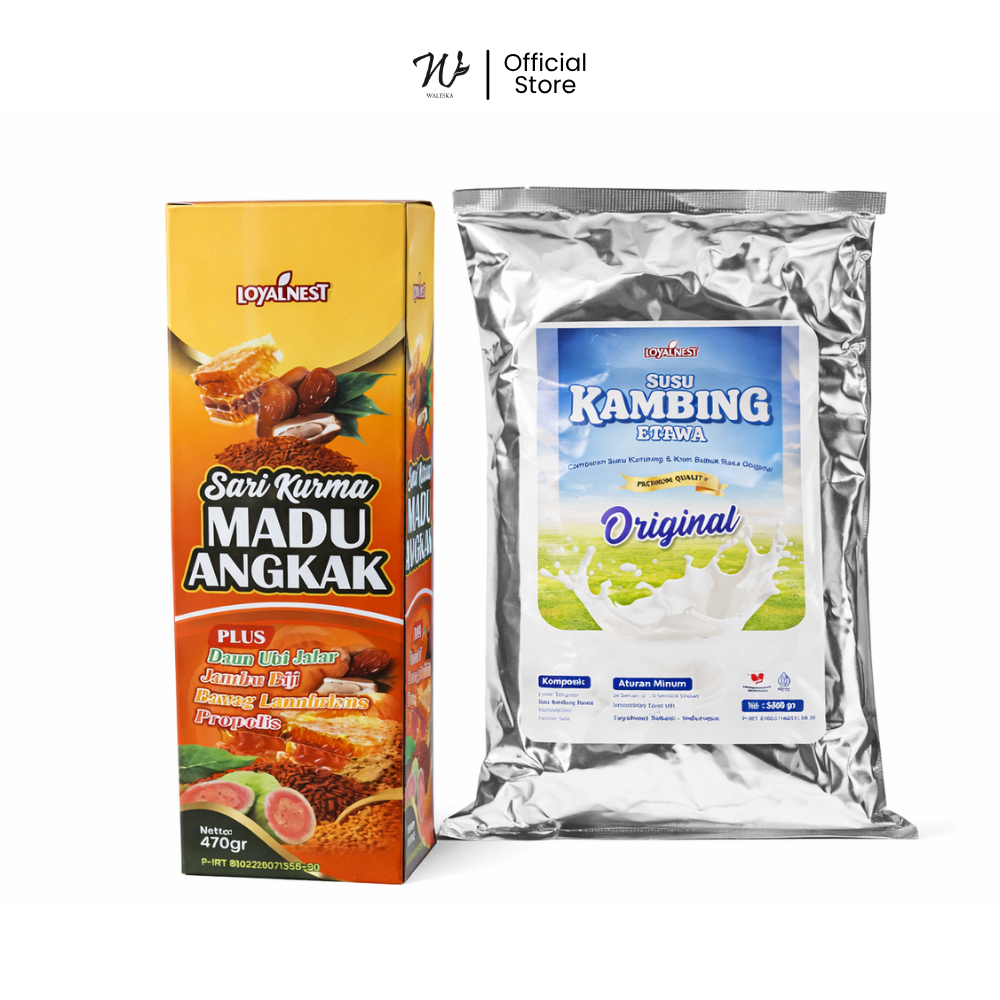 Waleska - Loyalnest Sari Kurma Madu Angkak + Susu Kambing Etawa Rasa Original