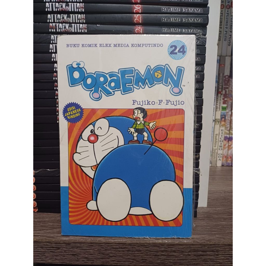 Komik Doraemon 24 segel kertas koran