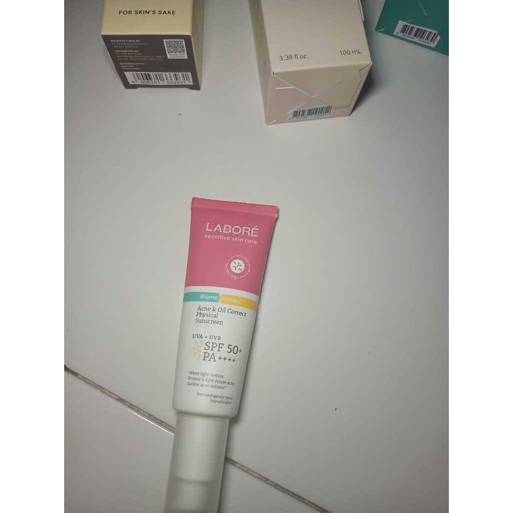 Preloved Physical Sunscreen Labore Acne & Oil Physical Sunscreen