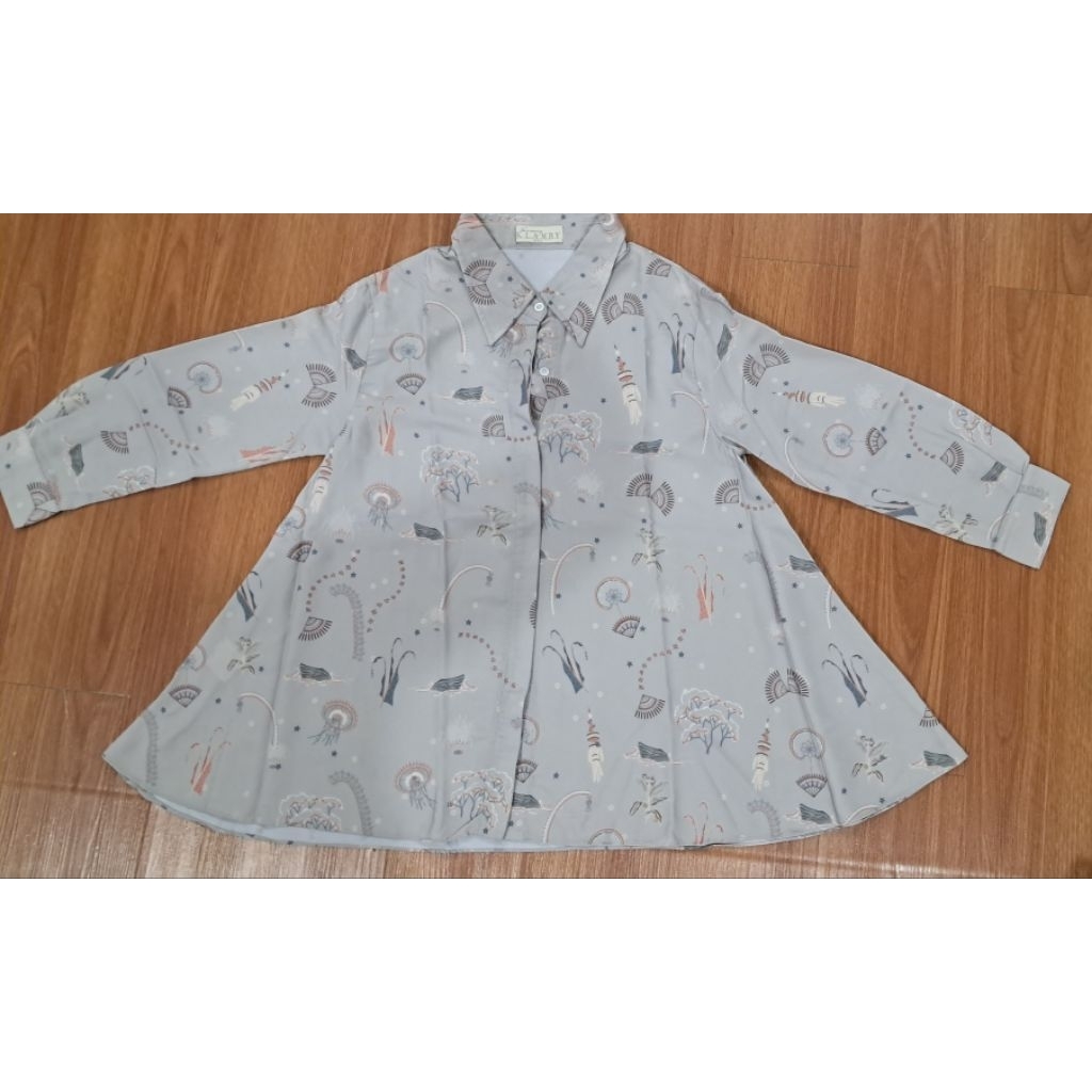 blouse/atasan kemeja wanita ori WK wearing klamby (pl)