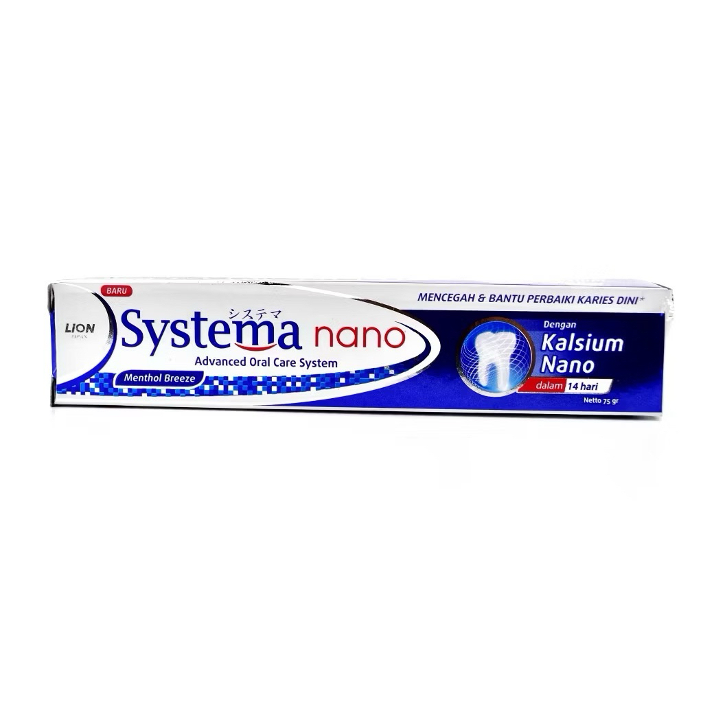 systema pasta gigi nano soft biru 75gr