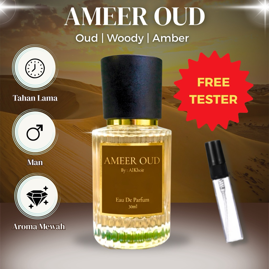 Parfum Pria Arab | Parfum Ameer Oud – Arabian Oud | Parfum Pria Arab Elegan | Parfum Oud Tahan Lama 