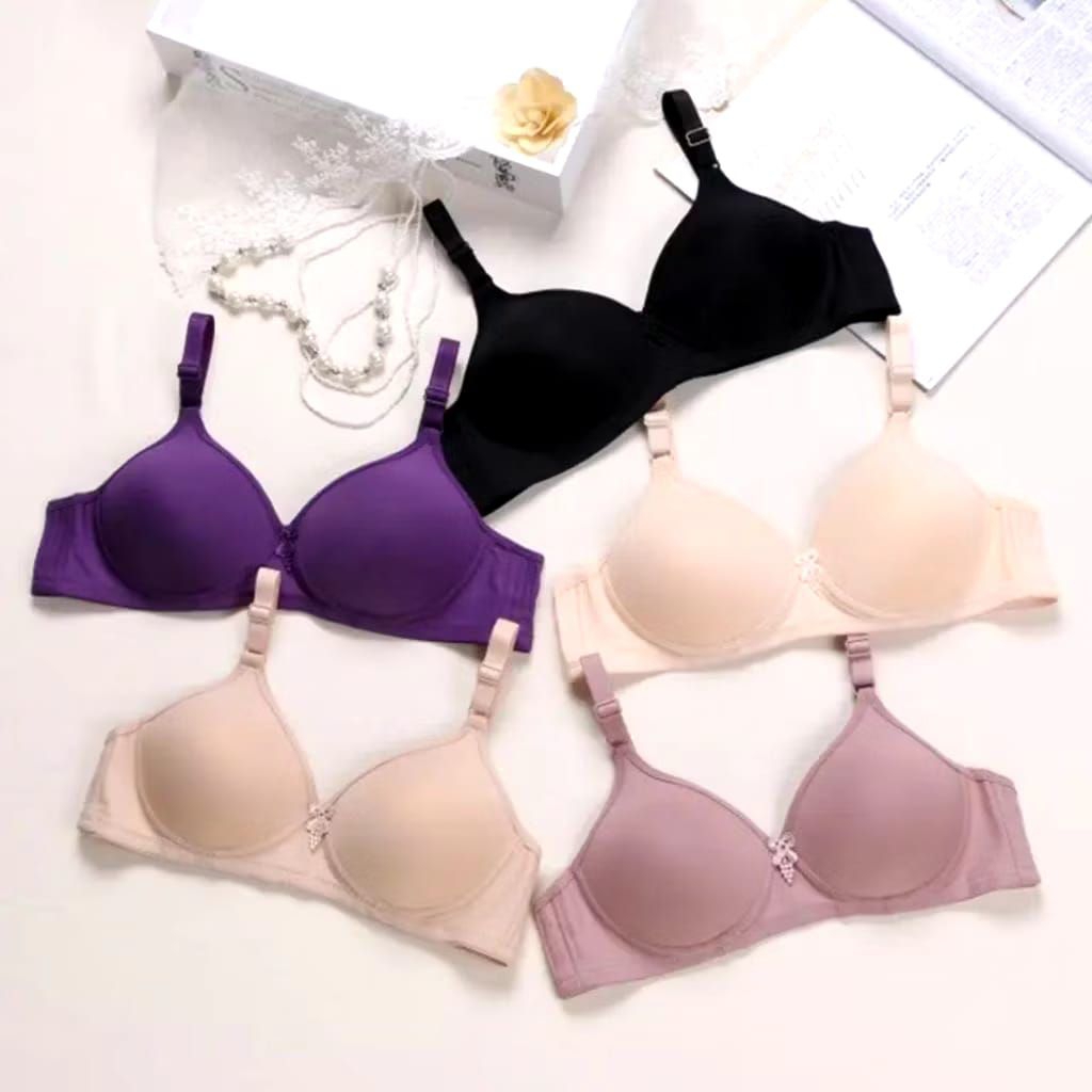 PROMO GROSIR !! bh dewasa isi 6 pcs / bh busa <b>tanpa kawat</b> / bra jumbo / bra pengencang payuda
