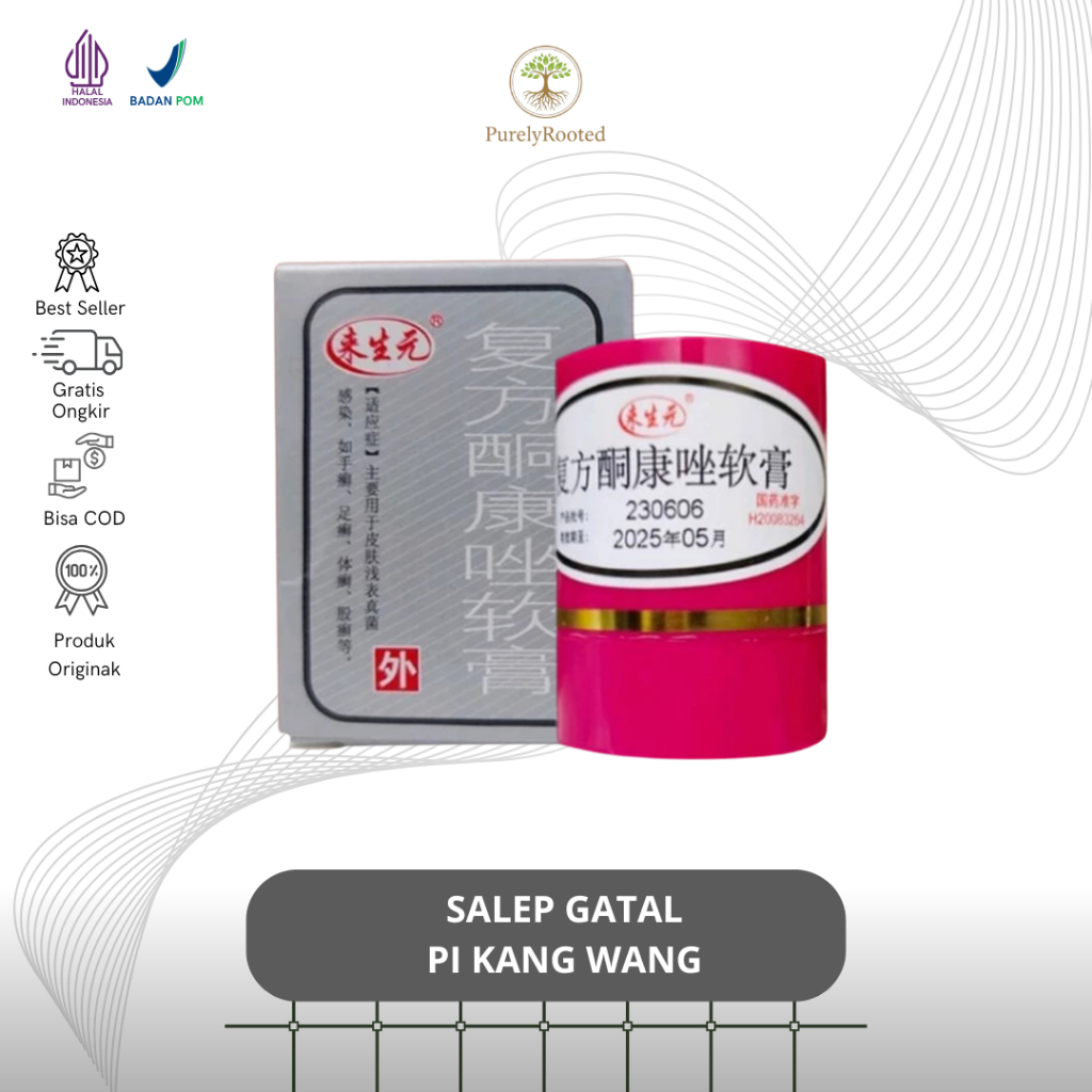 Salep Gatal Pi Kang Wang HL KL | obat gatal ampuh / Salep Gatal KL / Salep HL / Salep jamur / Salep 