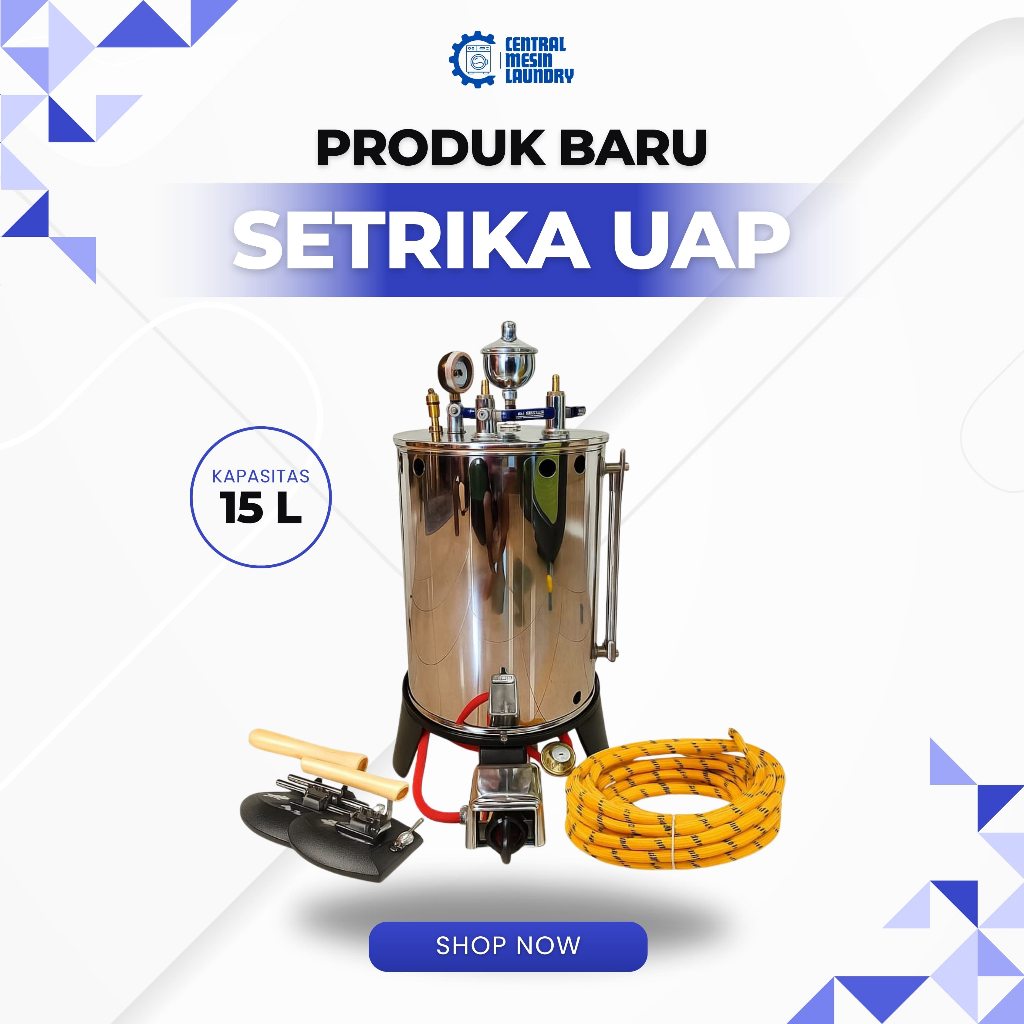 BOILER SETRIKA UAP LAUNDRY