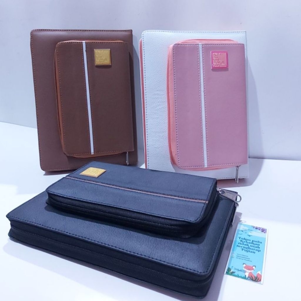 Sampul Pelindung Al Quran A5 21x15 cm Cover Quran Sedang Sampul Al Quran Remaja Sarung Jaket Alquran