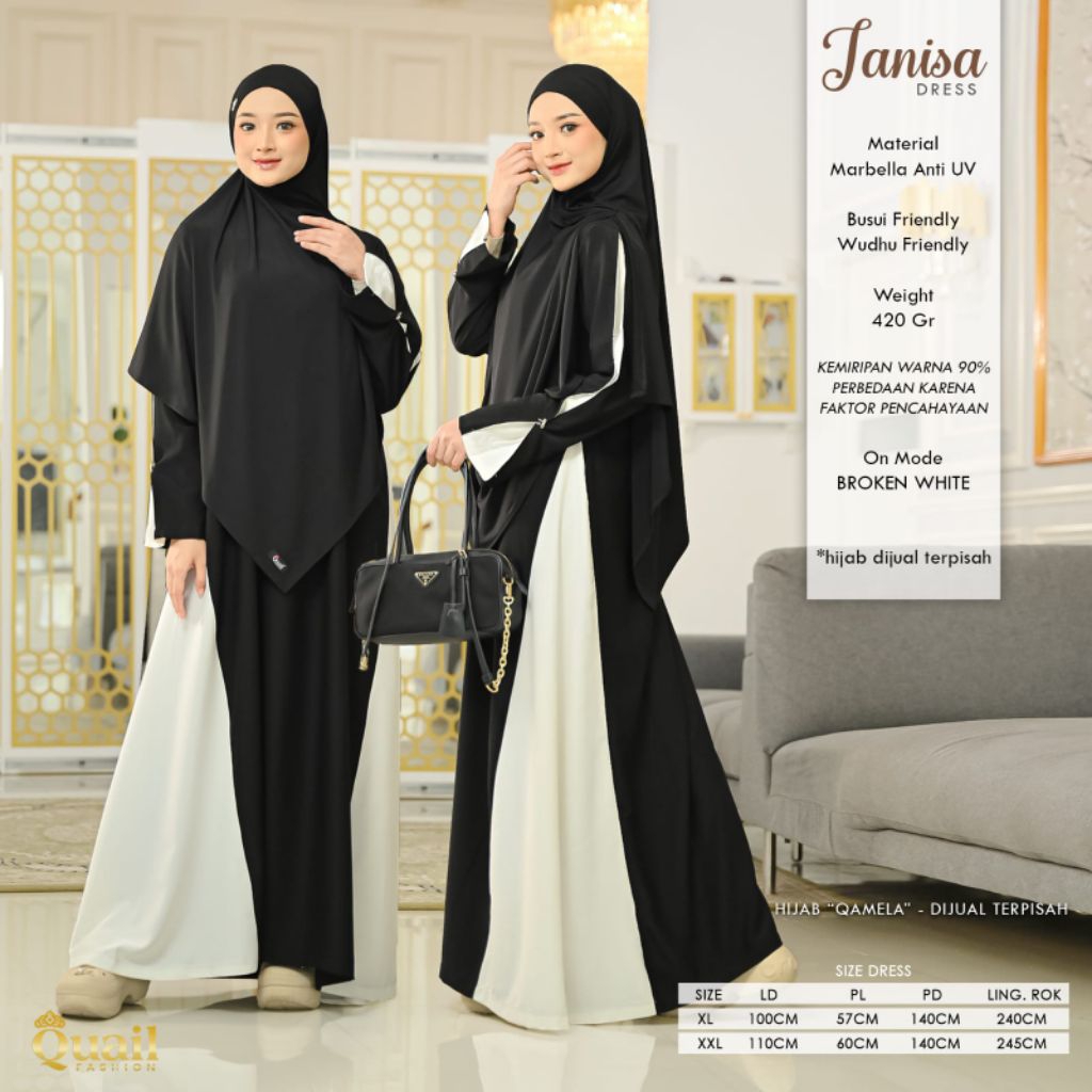 Janisa Gamis QuaiL Hijab