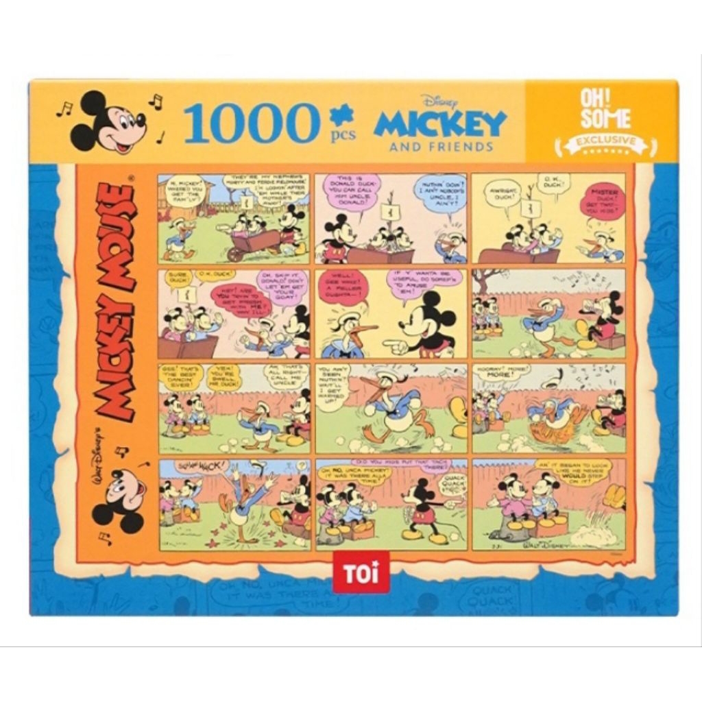Disney Jigsaw Puzzle 1000 pcs Mickey Minnie Disney