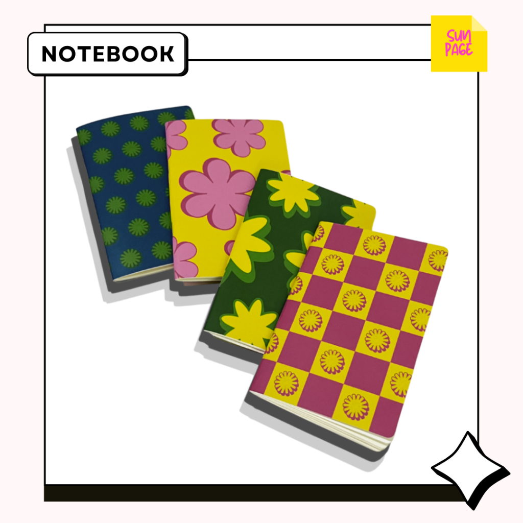 SUNPAGE - Notebook Aesthetic / Catatan polos