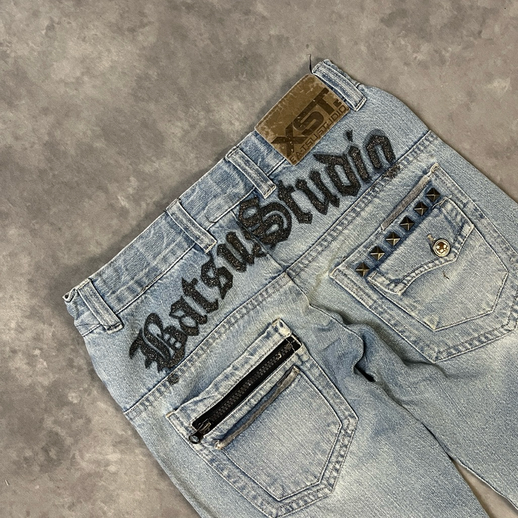 BA-TSU STUDIO PUNK Style Jeans,Japanese Brand