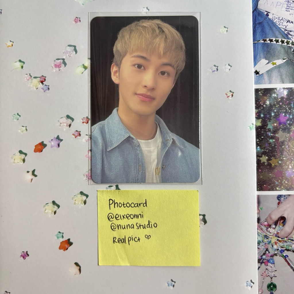 Photocard Mark POB Glitch Mode NCT Dream Official