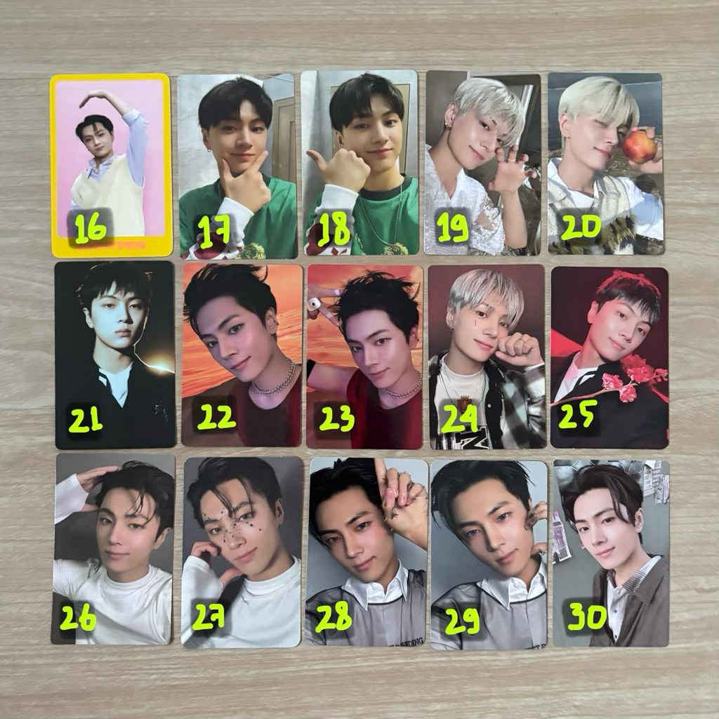 [READY STOCK] OFFICIAL PC PHOTOCARD JAY ENHYPEN PART 2