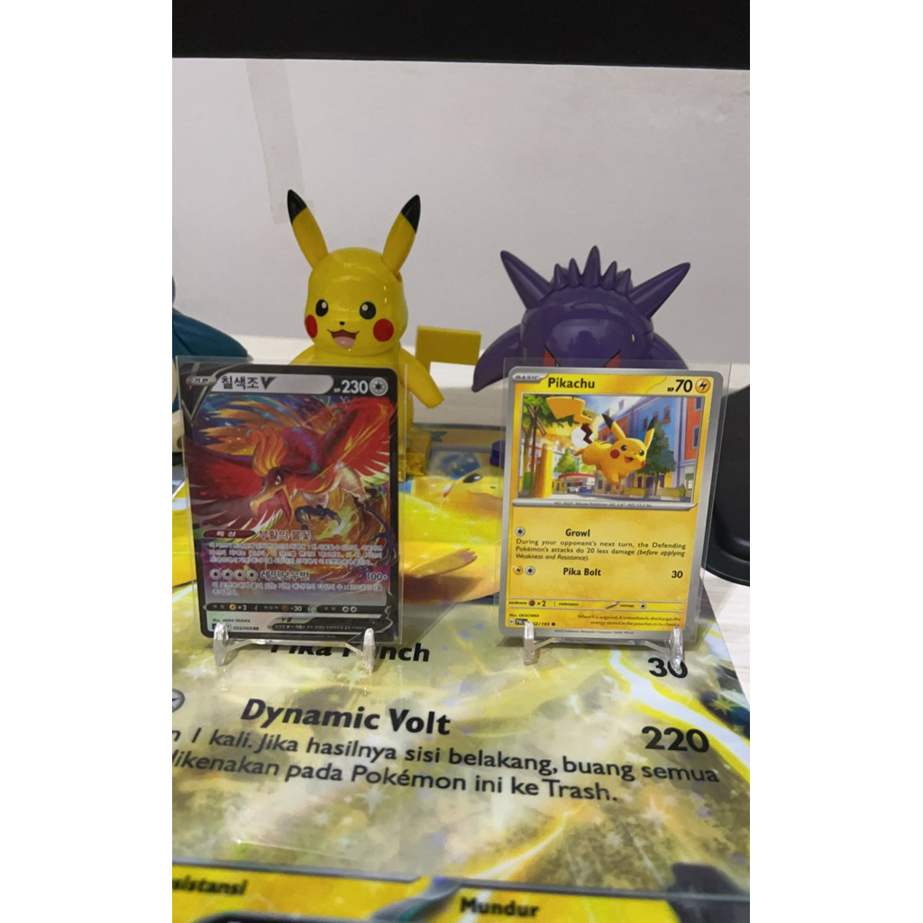 Pikachu Paldea EN & Ho’oh V JPN Andrias Naibaho