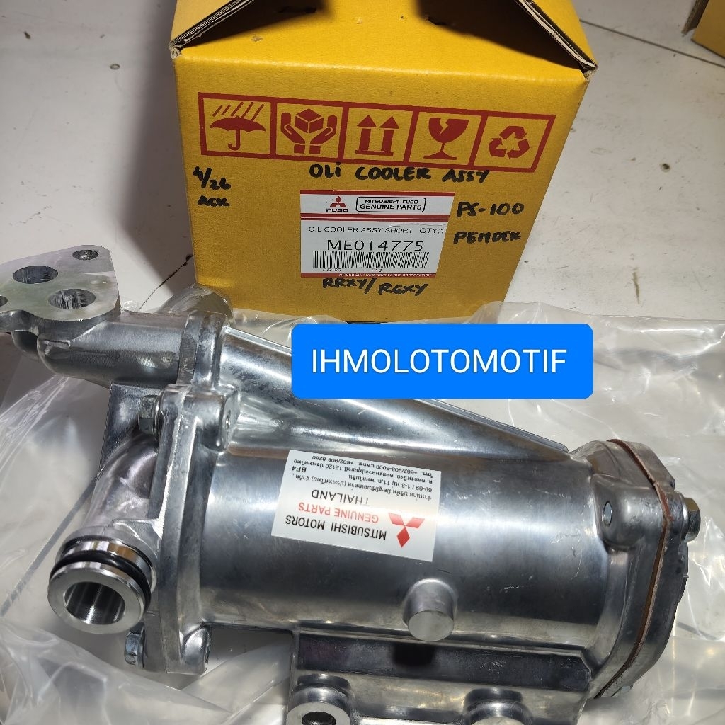 OIL COOLER ASSY SET PS-100/PS-120 (PENDEK) KUALITAS TERJAMIN