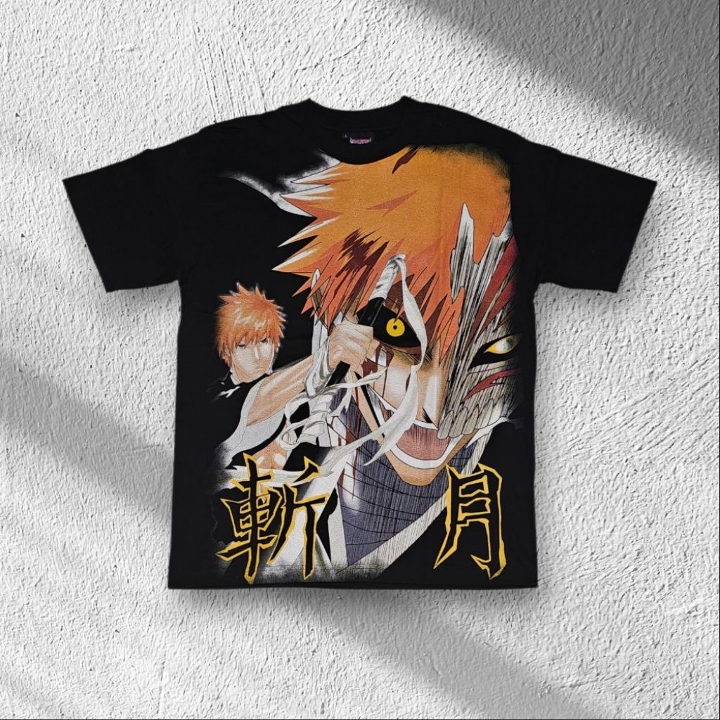 Kaos Bootleg Anime BLEACH ichigo vs grimjow