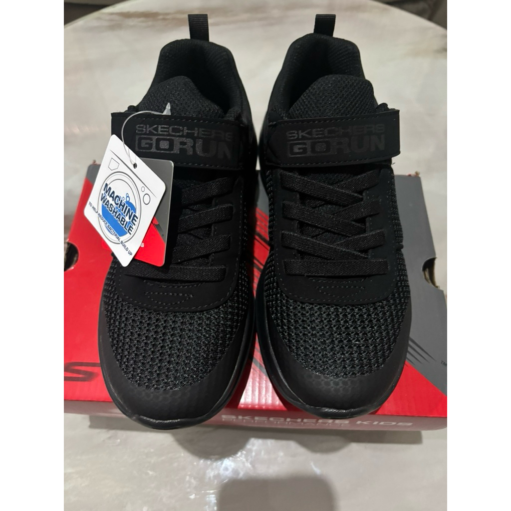 Skechers Sepatu Anak Hitam - Go Run Fast Denzo Size 35