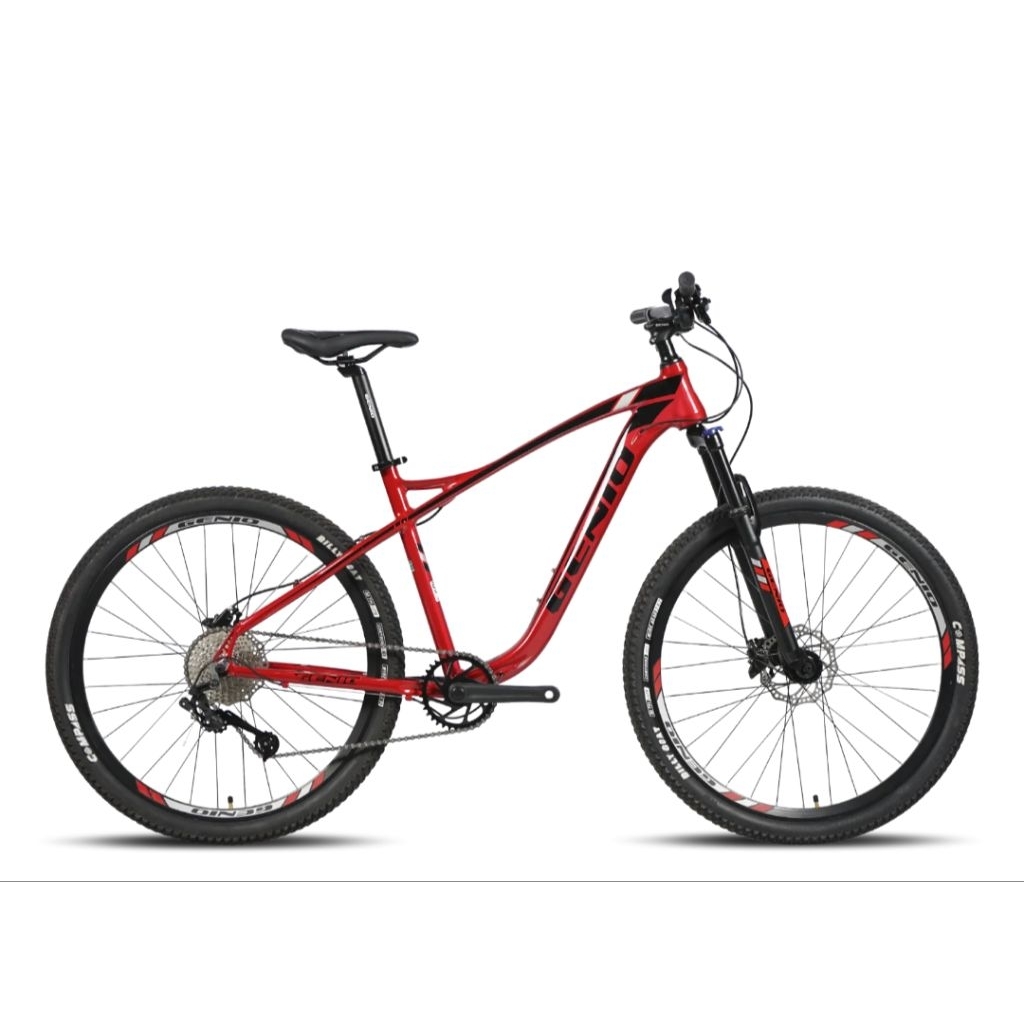 Sepeda MTB Genio M701 M 701 M-701 27.5 1x10 Speed Rem Hidrolik Size M