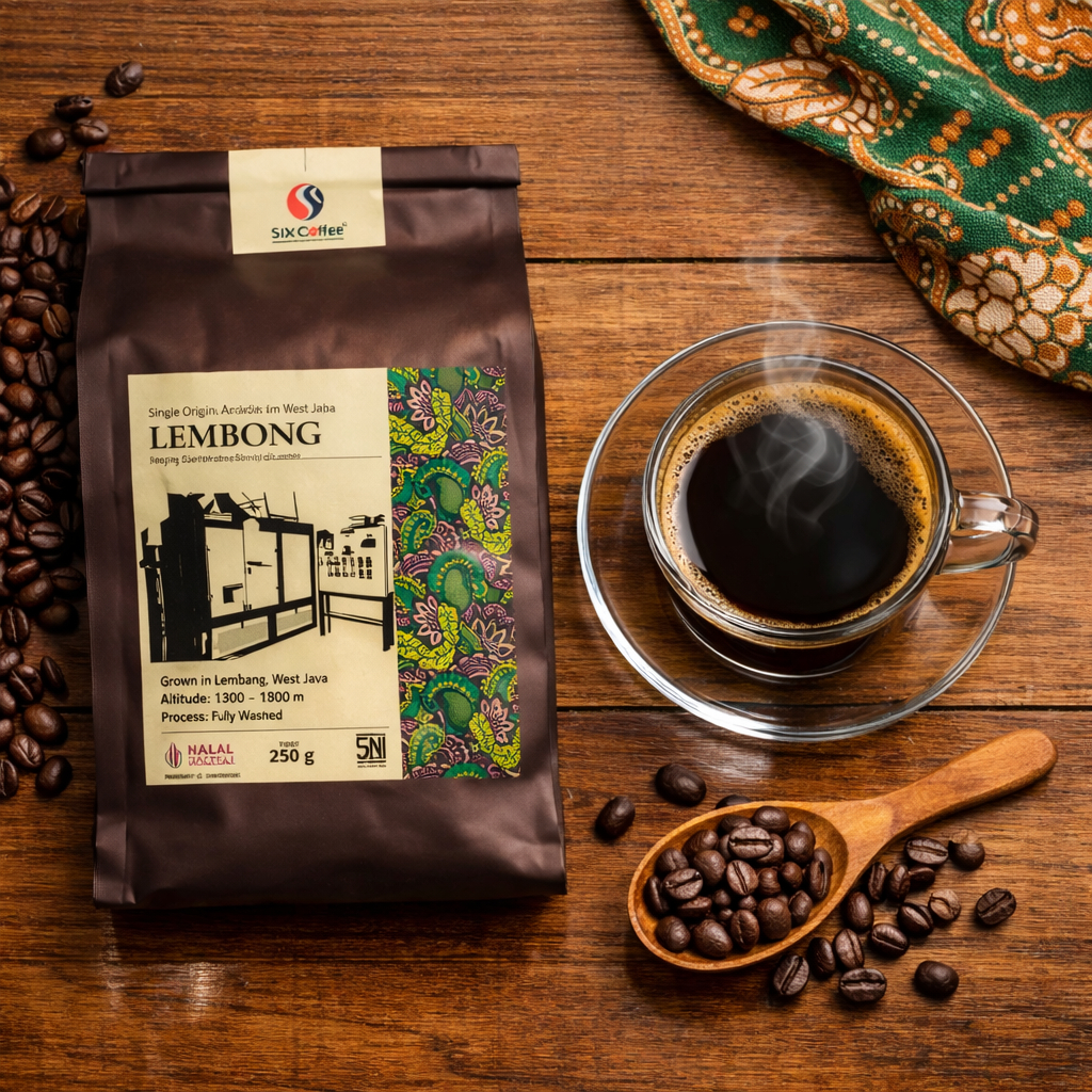 Siki Coffee | Kopi LEMBONG Pack 250 gram - Kopi Asli Khas Jawa Barat