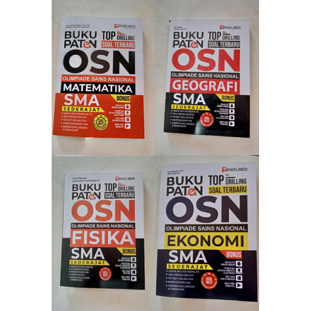 osn matematika, osn geografi, osn fisika, osn ekonomi sma sederajat