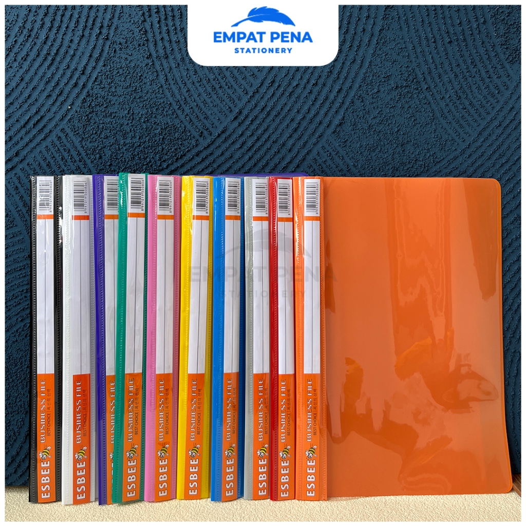 [1 LUSIN] Business File F4 Folio Map Snelhecter Plastik Transparan Map Bisnis Isi 12 Pcs Murah Grosi