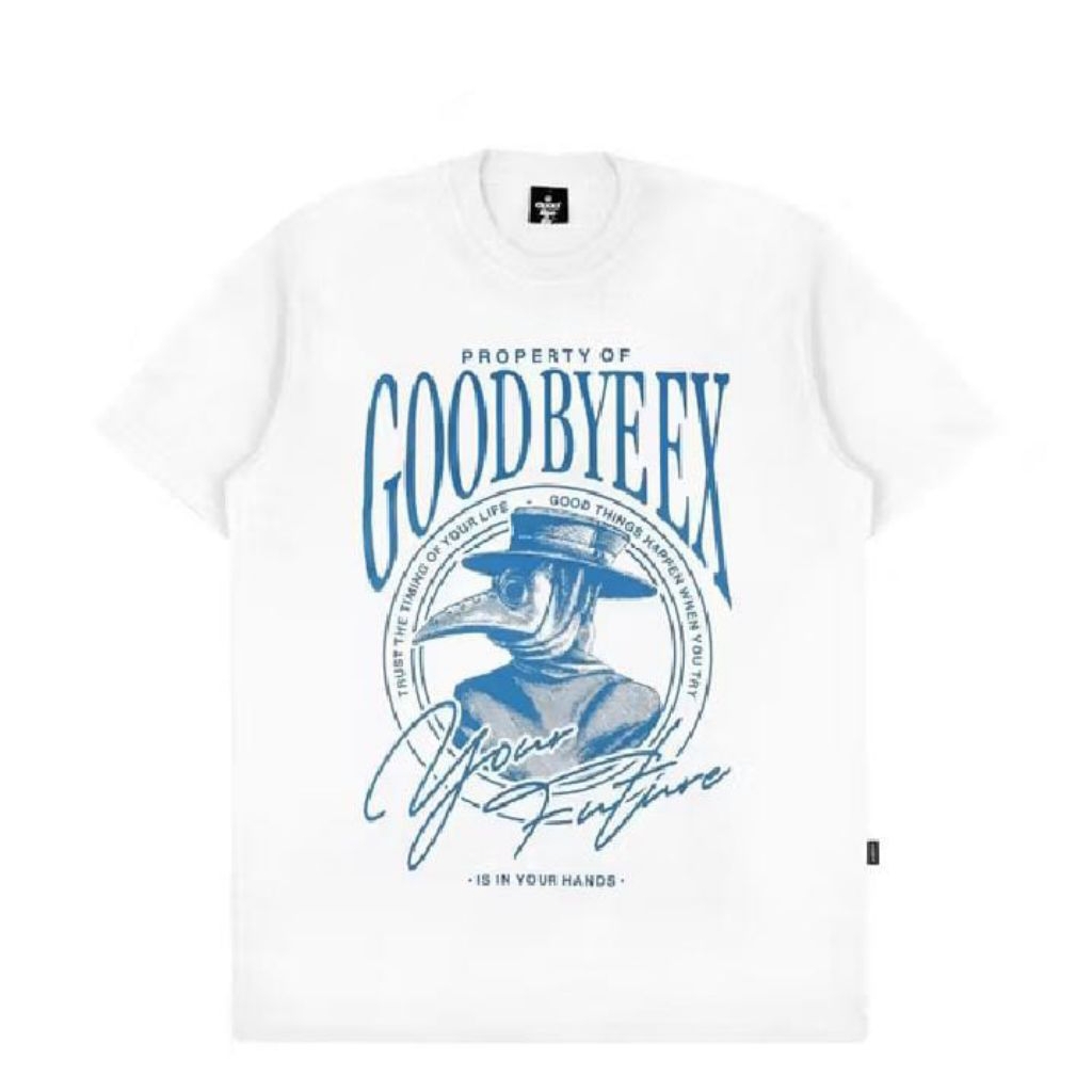 KAOS ATASAN UNISEX GOOD BYE EX / ATASAN SABLON KATUN