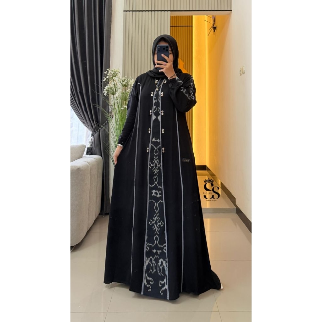 GAMIS TWILL UNIQLO BY SAULIN STORE // BLACK ETNIK