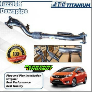 Exhaust Muffler Knalpot JTC titanium Downpipe Jazz GK GE