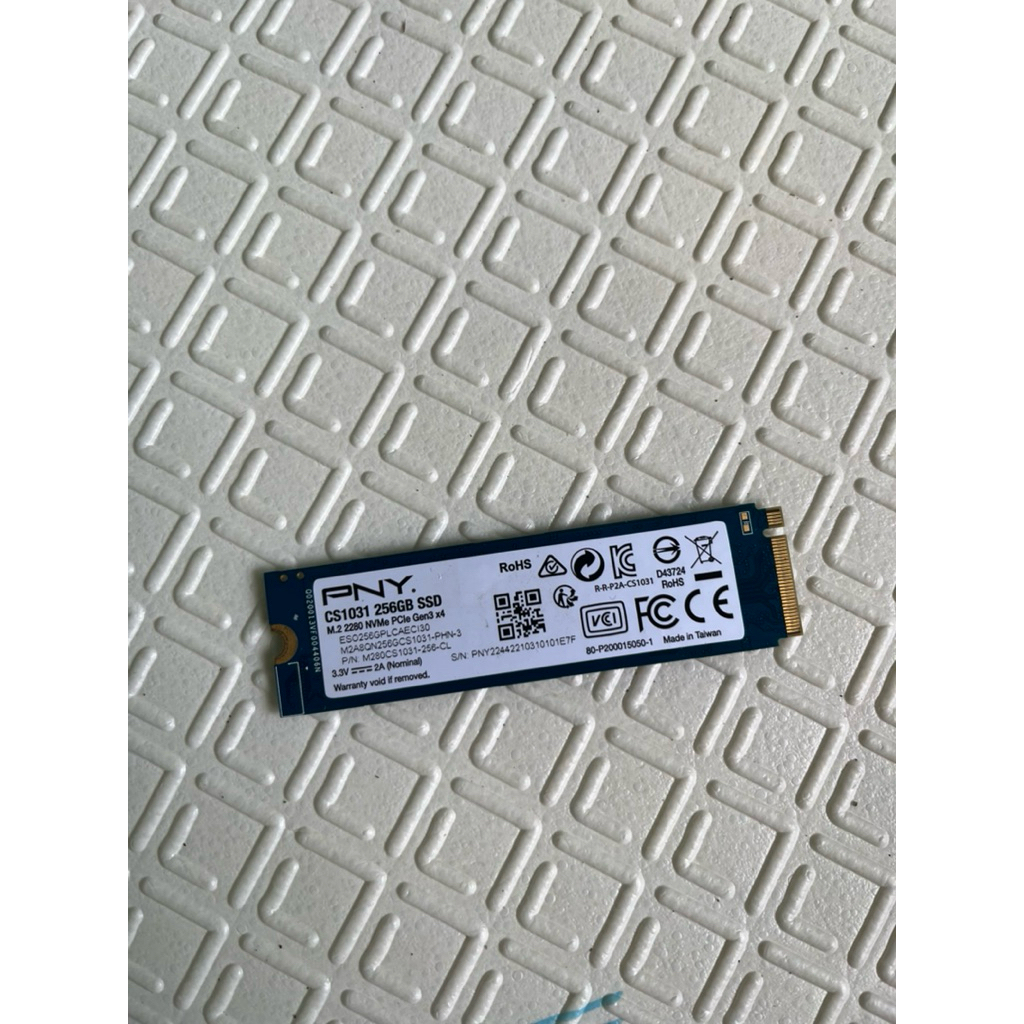 SSD PNY M.2 NVME GEN3x4 256GB UNTUK PC DAN LAPTOP