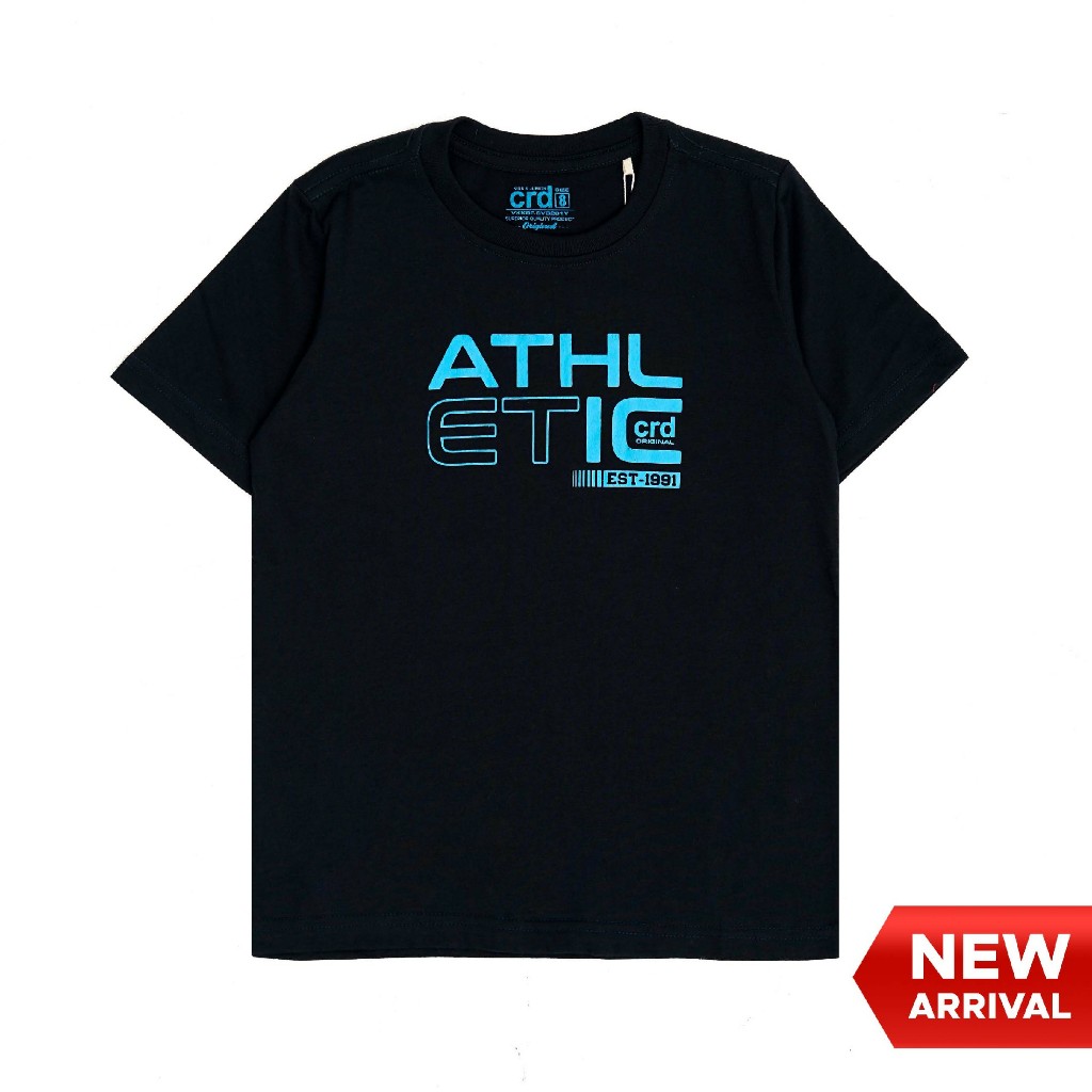 CRD Kids Boy Kaos Anak Laki-laki Usia 4 - 14 Tahun Warna Navy - SVB201Y