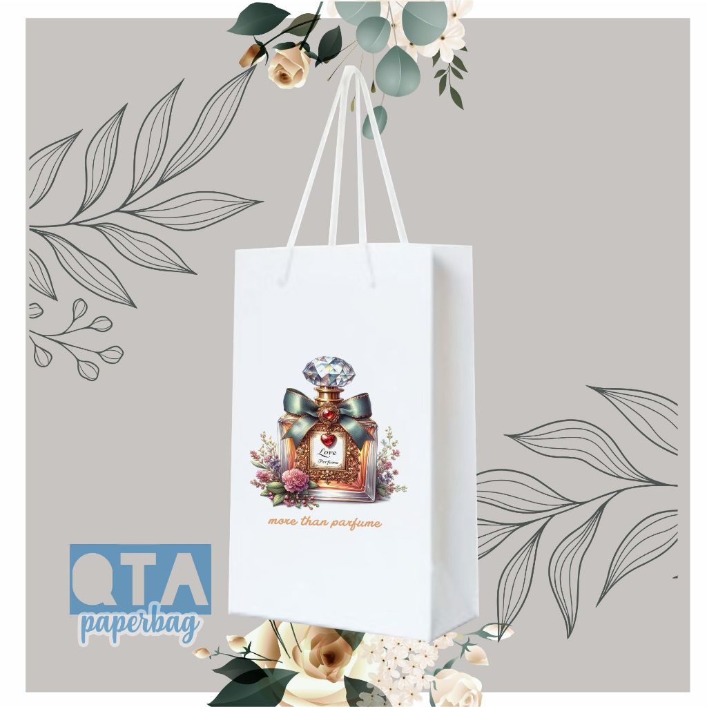 paperbag parfum custom 7*4*14